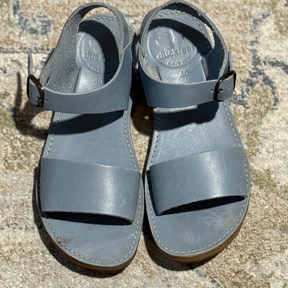 Duckfeet Sandals Leather Blue Sandals size 40